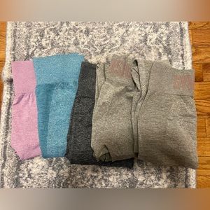 GYMSHARK Leggings - Lot of 5 Medium